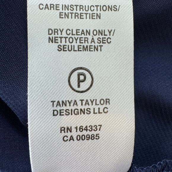 Tanya Taylor Leonie Gown Navy - Picture 10 of 12